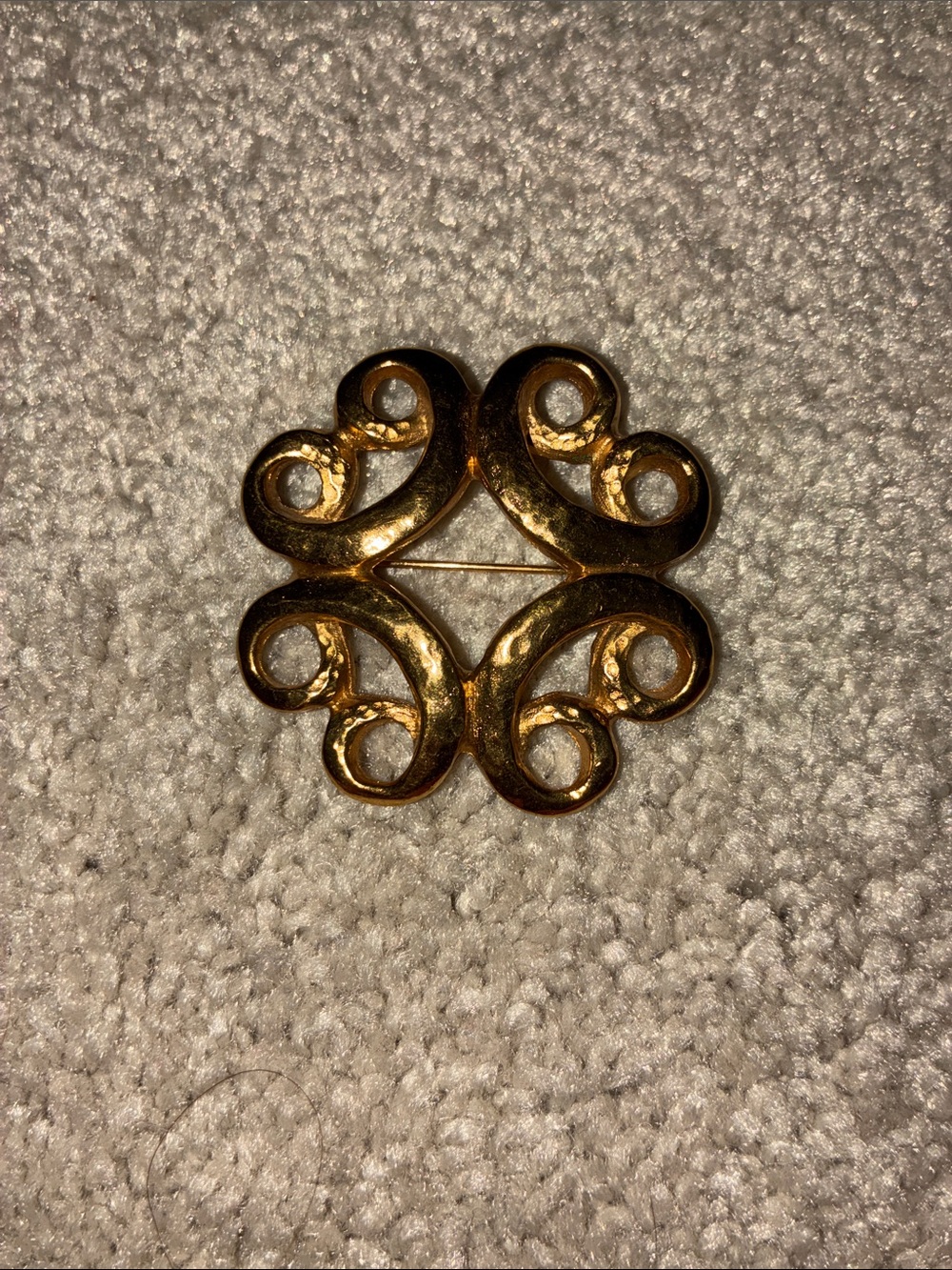 Beautiful Vintage YSL Brooch